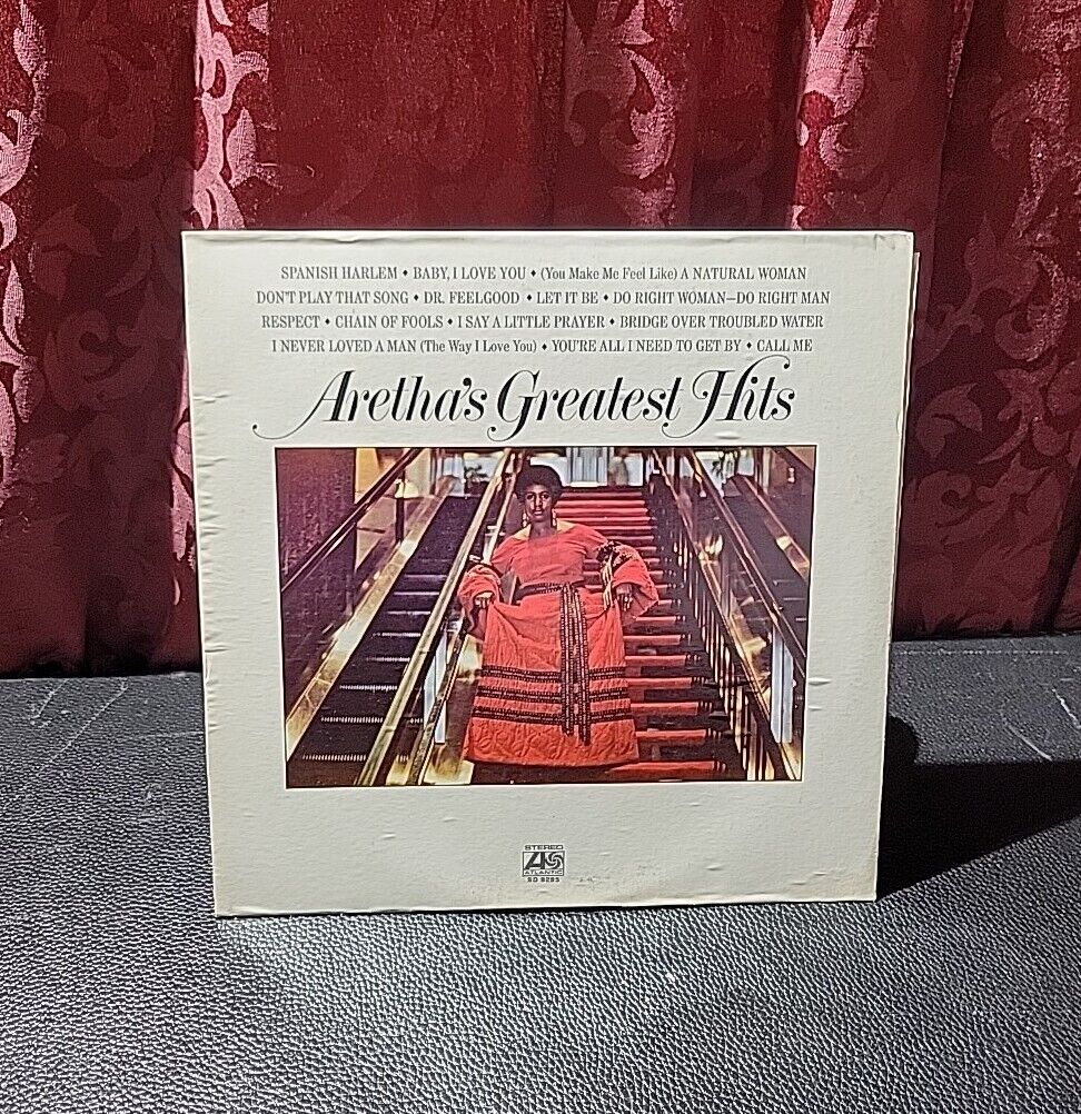 LP Aretha Franklin Greatest Hits Stereo - SD 8295 Original Vintage 1971 