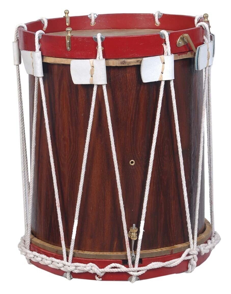 Renaissance Civil War Napoleonic era-Military Heritage - Rope Snare Drum 16 inch