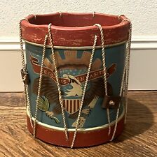 Civil War Snare Drum 9th Infantry American Eagle Reproduction 11” X 10” picture