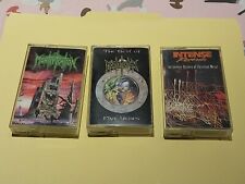 Mortification - 3 Tape Lot- Vintage Christian Death Metal  picture