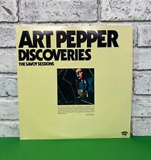 Art Pepper LP - Discoveries : The Savoy Sessions - Savoy SJL 2217, double LP VG+ picture
