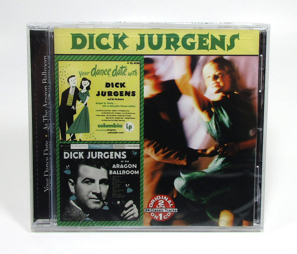 Your Dance Date / At The Aragon Ballroom by Dick Jurgens (CD, 2004) New