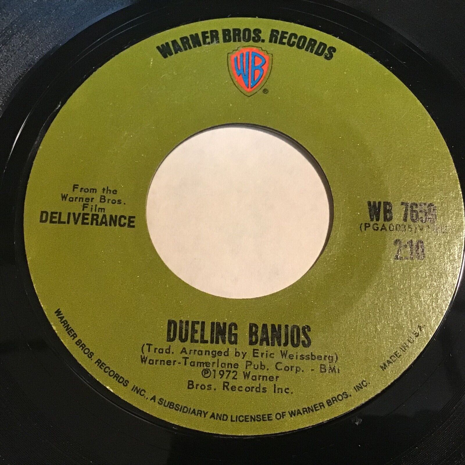 Deliverance - Dueling Banjos / End Of A Dream 45