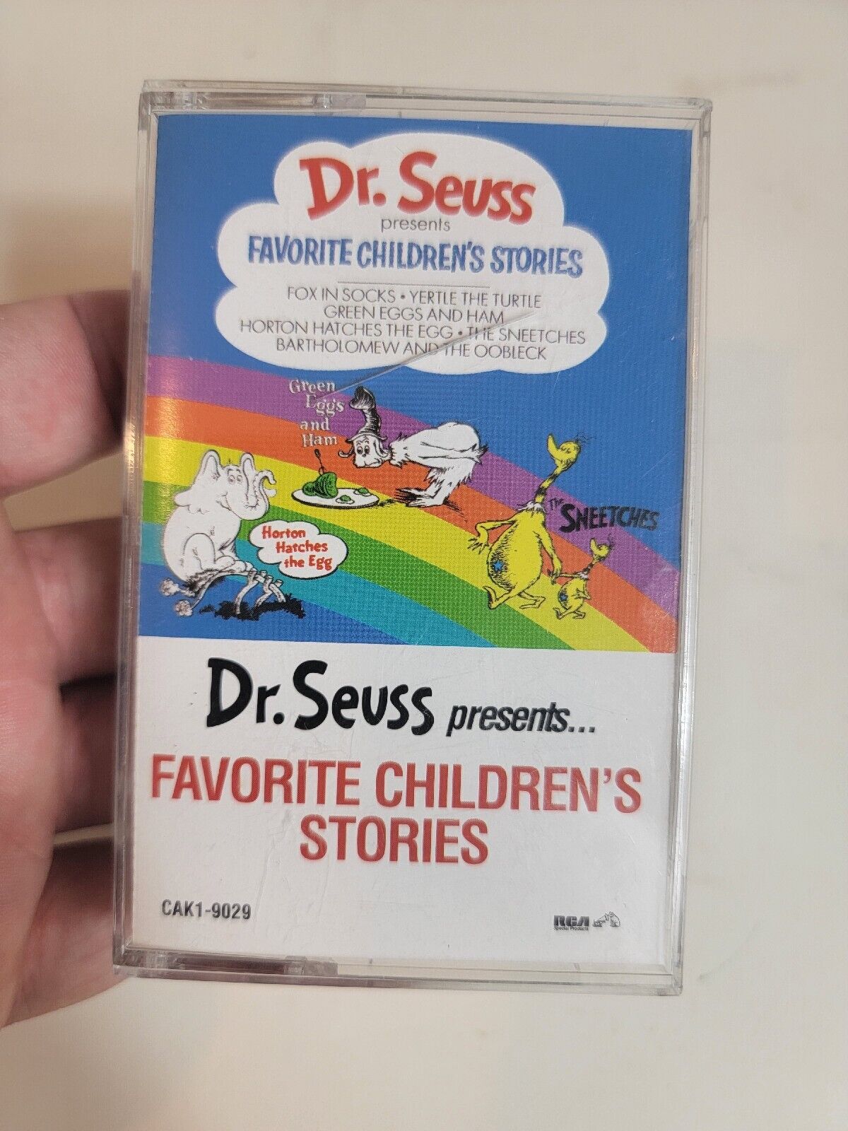 Rare Vintage Dr. Seuss Presents Favorite Childrens Stories Cassette BMG