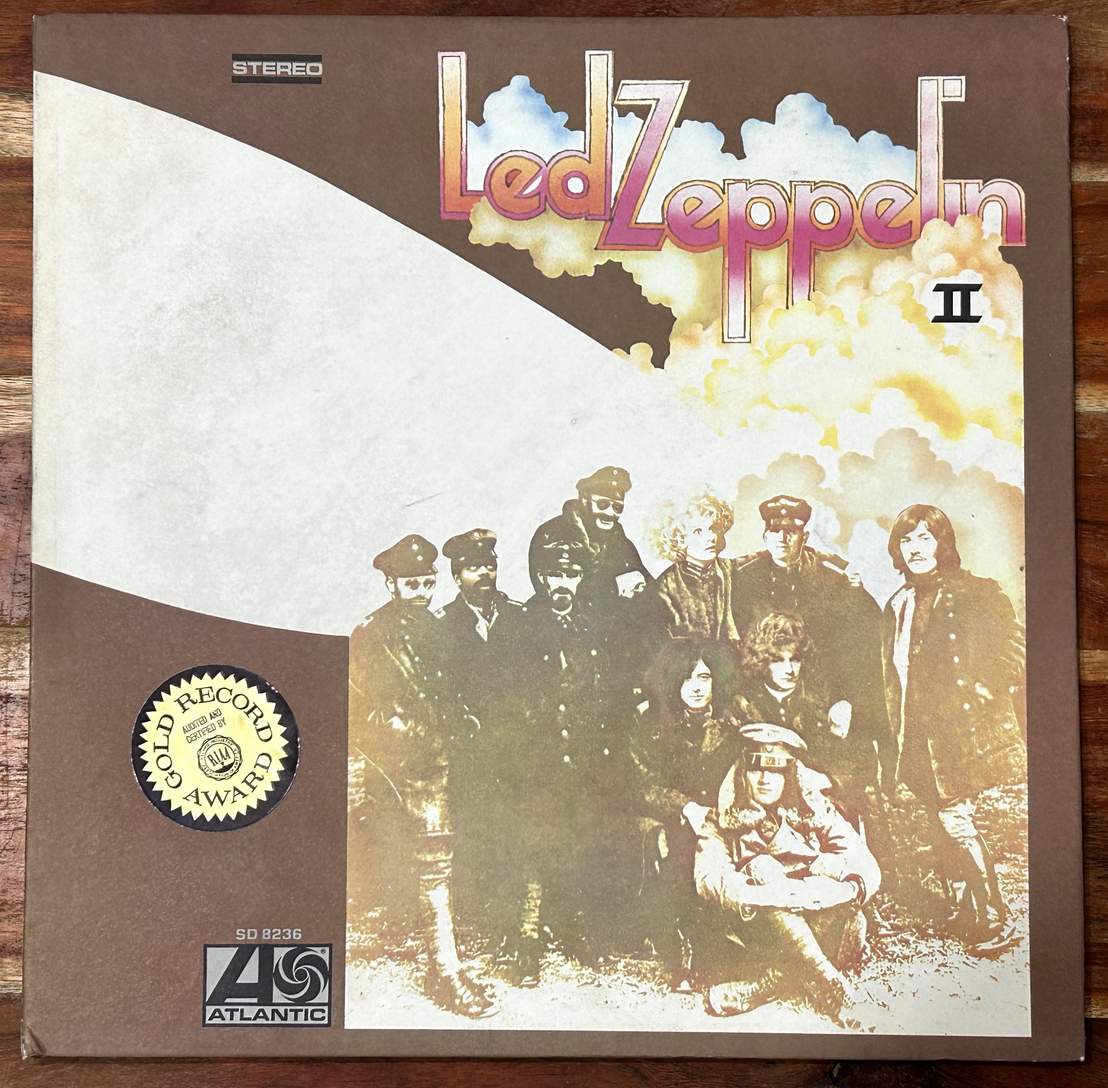 Led Zeppelin II Vinyl •  1969 Specialty • SD 8236 • LW AT Matrix• Solid VG+