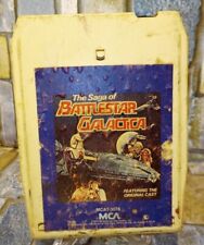 Rare The Saga Of Battlestar Galactica Eight Track Cassette picture