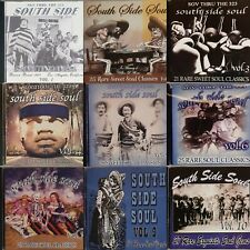 LOT OF 9 N.O.S. CD'S - SOUTH SIDE SOUL OLDIES - FACTORY SEALED - NO CDR'S RARE picture