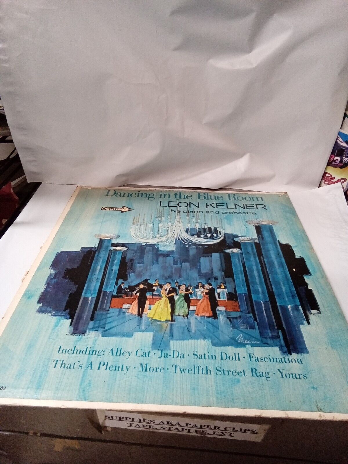 Leon Kelner - Dancing in the Blue Room - Record Album Vinyl LP Vintage