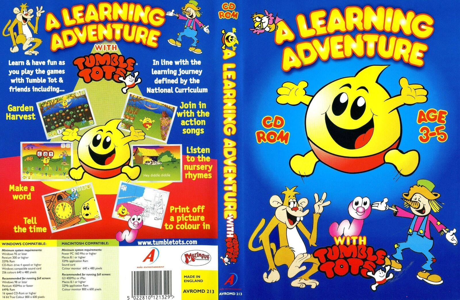Tumble Tots Tumble Tots - A Learning Adventure With Tumble Tots (CD)