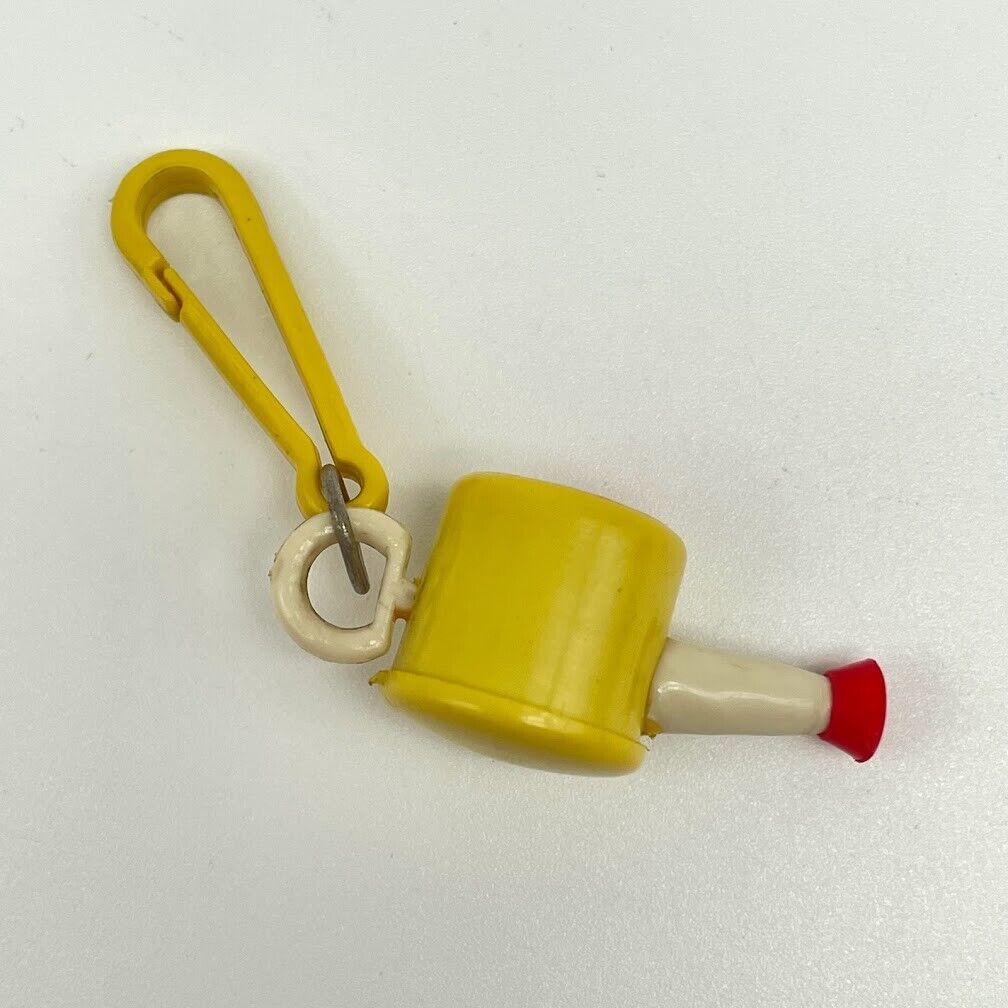 Vintage 80’s Plastic Bell Clip Charms