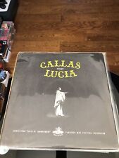 Sealed New Callas Sings Lucia Lucia Di Lammermoor Angel Records 35382 LP picture