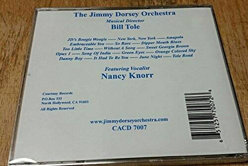The Jimmy Dorsey Orchestra - Audio CD - VERY GOOD