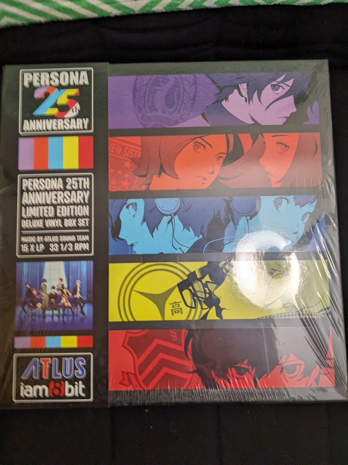 Persona 25th Anniversary Deluxe Box Set Atlus Sound Team 15XLP Vinyl Record NEW