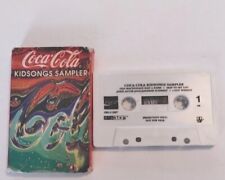 Coca Cola CASSETTE tape kidsongs sampler vintage 1992 picture