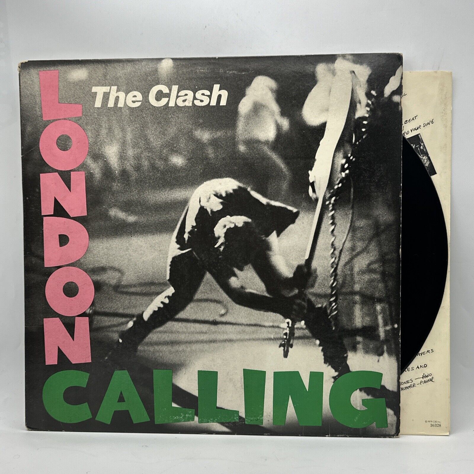 The Clash - London Calling - 1979 US 1st Press Album (EX) Ultrasonic Clean