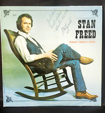 STAN FREED - WHERE THERE'S A WILL -  1981 VINYL LP (SIGNED) picture