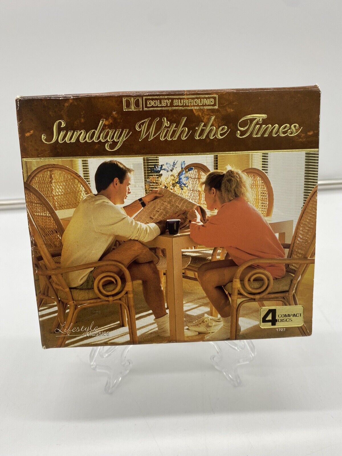 Sunday With the Times (CD, Aug-1997, 4 Discs, Intersound) ONLY ONE CD IS NOT NEW