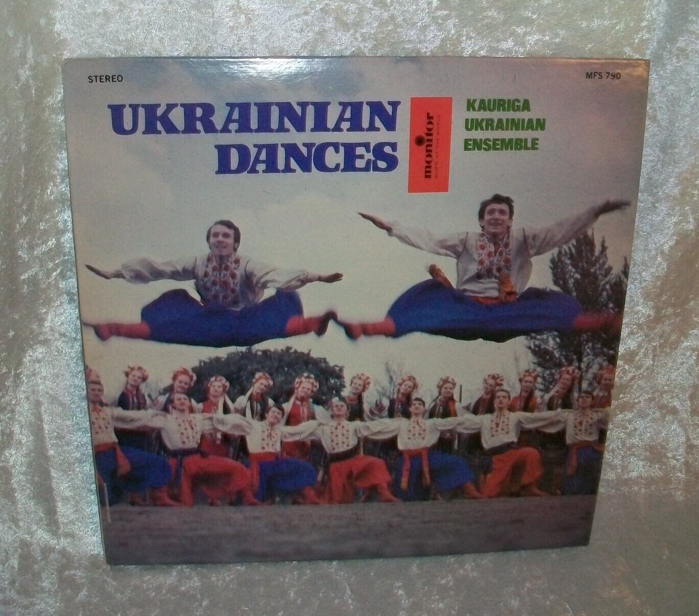 Vintage 1978 Paul Kauriga Ukrainian Folk Dance Music 33rpm Record Monitor MFS790