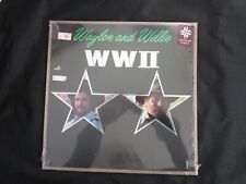 WAYLON JENNINGS and WILLIE NELSON, WWII USA NEW OLD STOCK SEALED LP picture