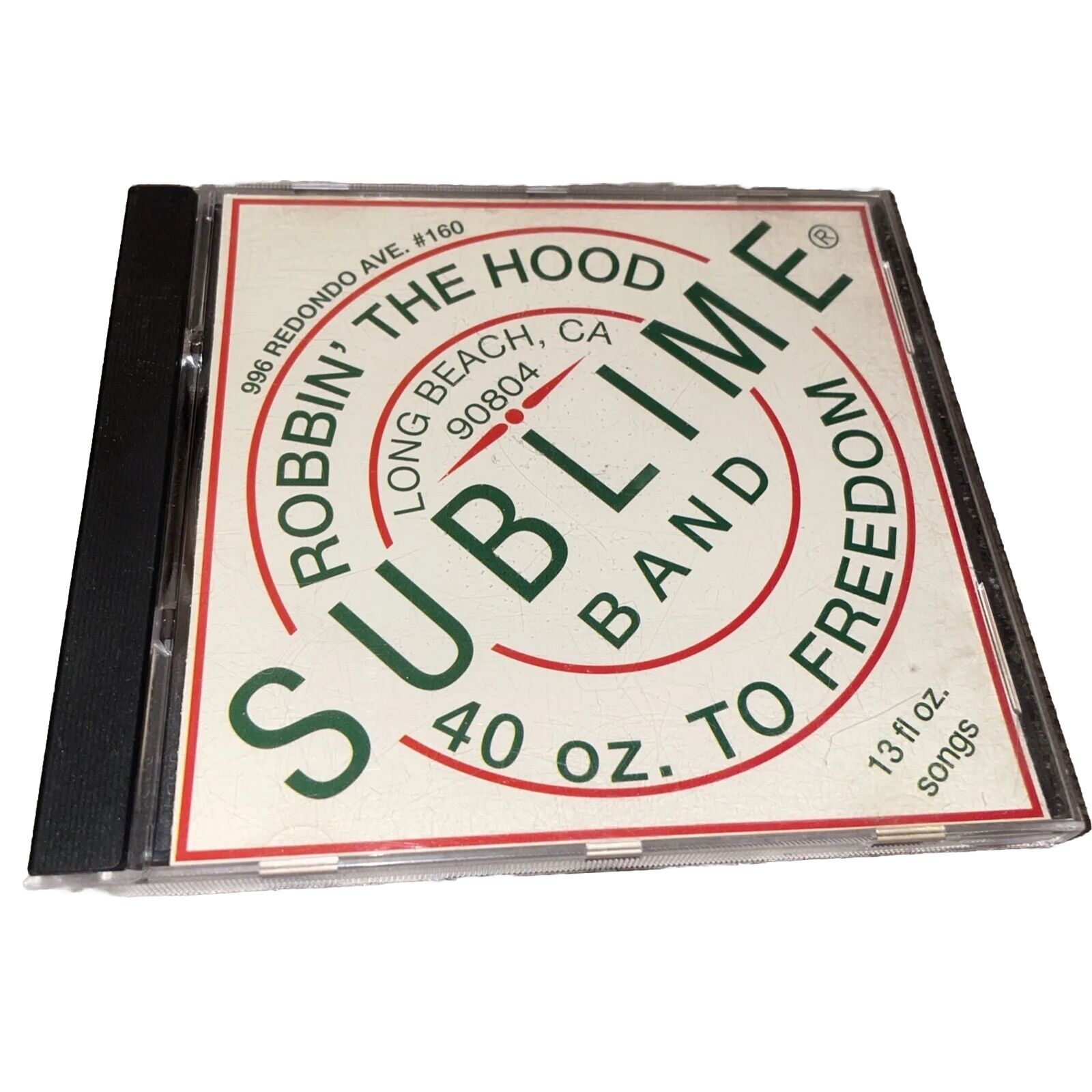 SUBLIME 13 Fl Oz Songs CD 40 Oz Freedom RARE PROMO Skunk Label Gwen Stefani READ