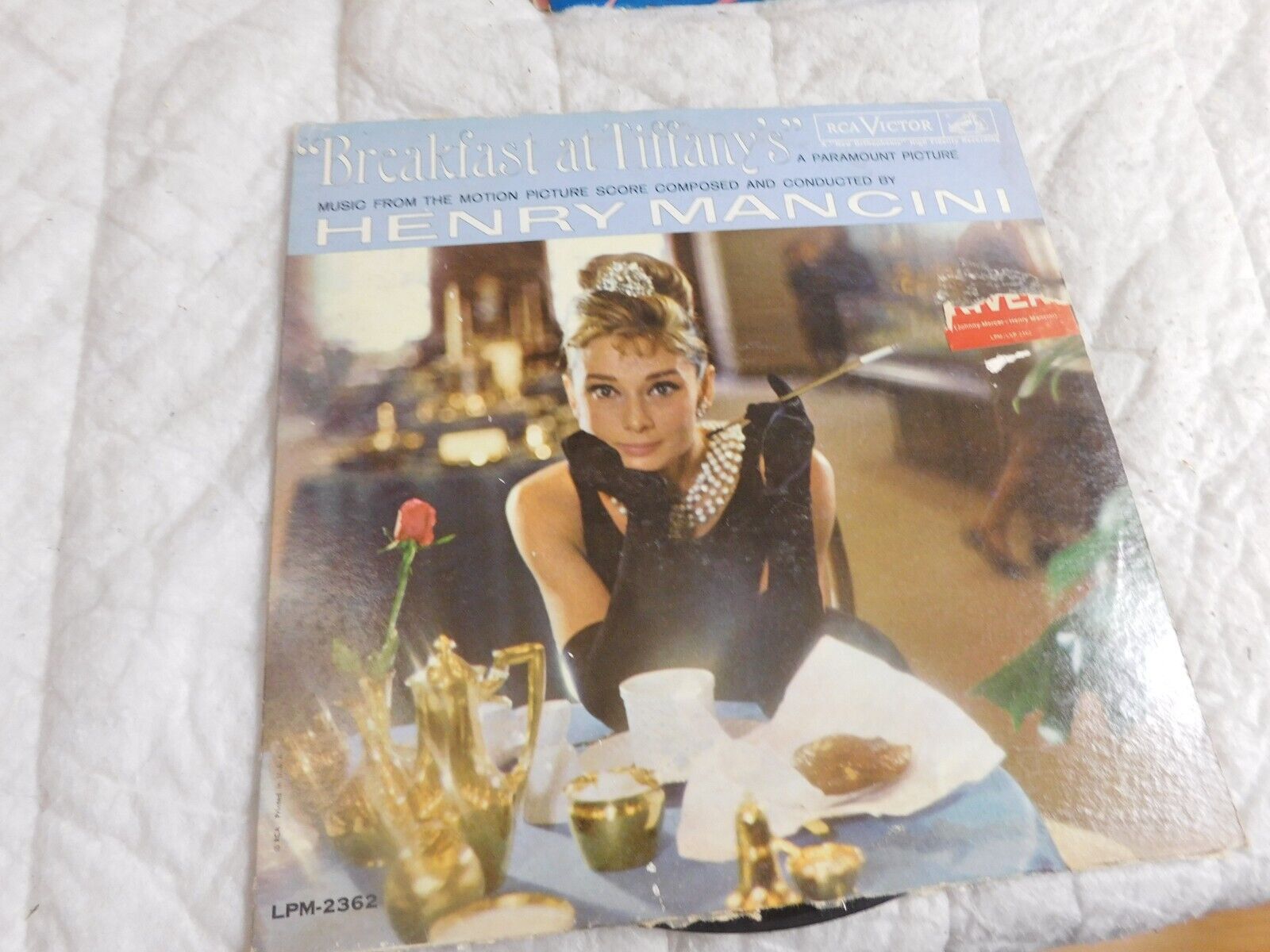 HENRY MANCINI Breakfast At Tiffany\'s VINYL LP 1961 RCA Record Album VINTAGE 12”