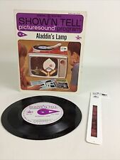 General Electric Show 'N Tell Aladdin's Lamp Record Showslide Film Vintage 1964 picture