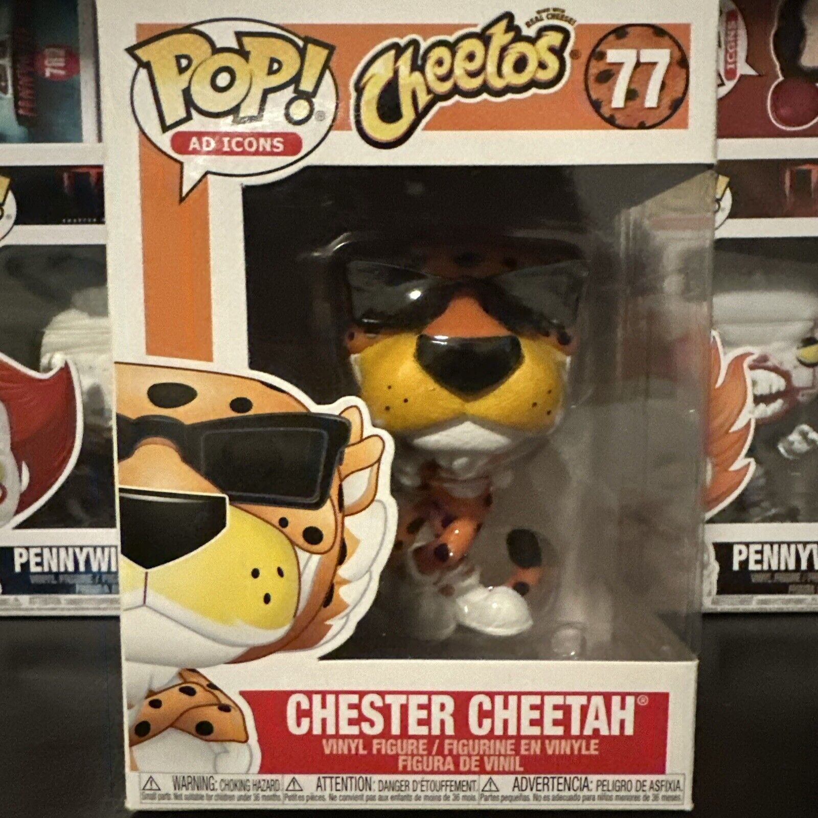 Funko Pop Vinyl: Cheetos - Chester Cheetah #77