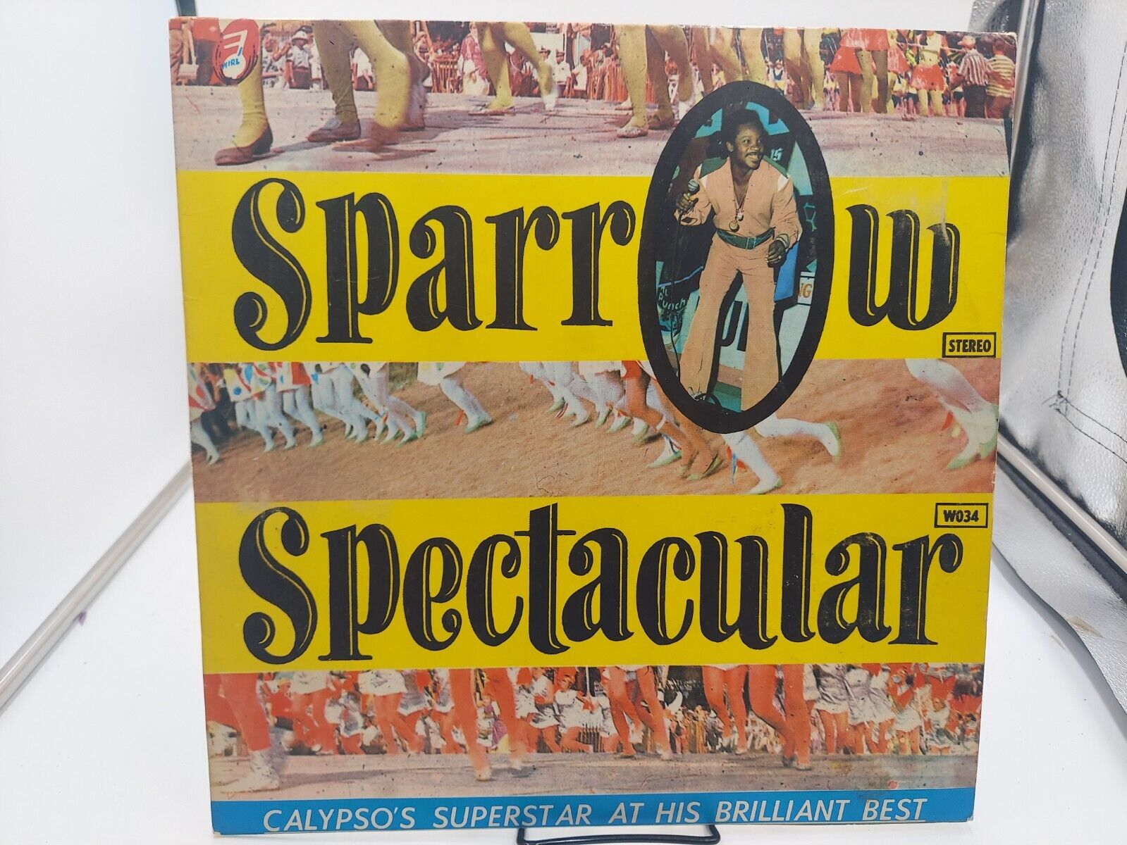 Mighty Sparrow Spectacular LP Record 1973 Wirl 034 Trinidad Ultrasonic Clean VG+