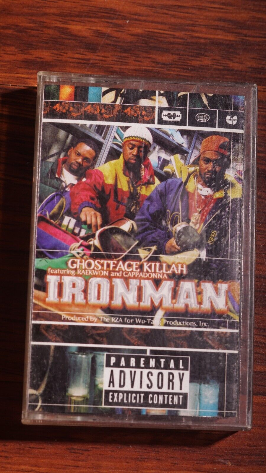 Ghostface Killah - Ironman (Cassette Tape) Very Good Vintage Hip-Hop Tape