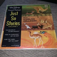 1965 Walt Disney & Rudyard Kipling's Just So Stories V2 LP Vinyl Record  - 1275 picture