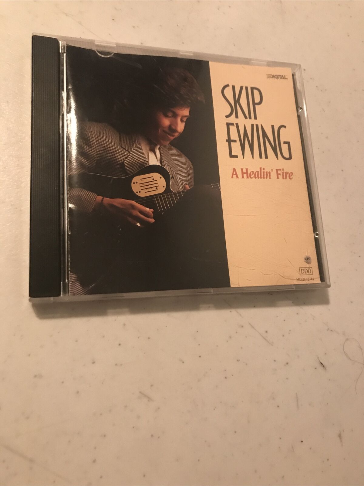 Skip Ewing A Healin Fire CD Excellent Condition Rare and OOP Manufacturer Damage