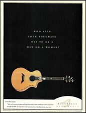 Breedlove American Series acoustic guitar 2000 advertisement 8 x 11 ad print picture