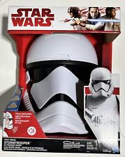  Star Wars First Order Stormtrooper Electronic Mask Voice Amplifier Hasbro NIB picture