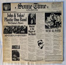 John & Yoko/Plastic Ono Band Some Time in New York City 2LP APPLE SVBB 3392 picture