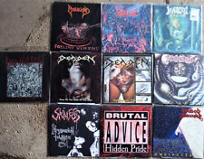 Skinless,Deaden,Fleshgrind,Embalmed,Repudilation 10 Colored Vinyl LP's LTD picture