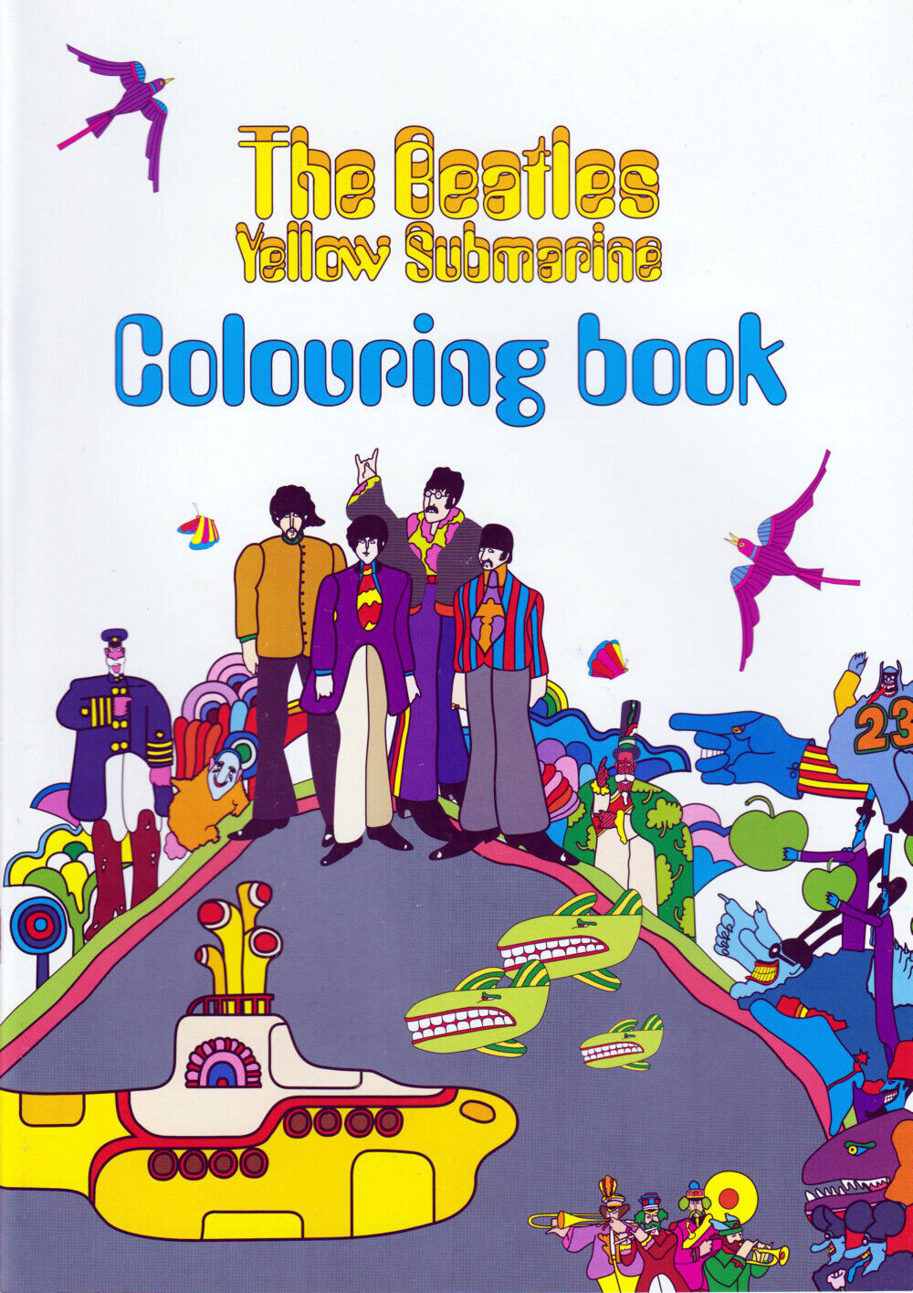 The Beatles - Yellow Submarine - Official Licensed Colouring Book