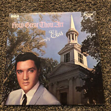 ELVIS PRESLEY How Great Thou Art 1967 RCA Victor LPM 3758 MONO Press NEAR MINT picture