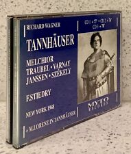 WAGNER Tannhauser [1948] (3 CDs MYTO) STIEDRY • MELCHIOR • TRAUBEL • VARNAY *MET picture