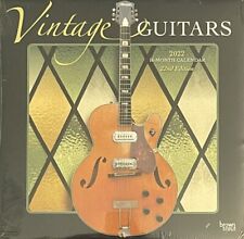 2022 Vintage Guitars 16 Month Calendar 22nd Edition by BrownTrout Publishers picture