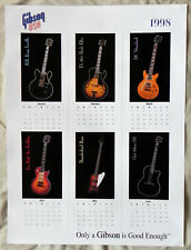 2 Gibson Guitar 1998 Calendar Posters, 18