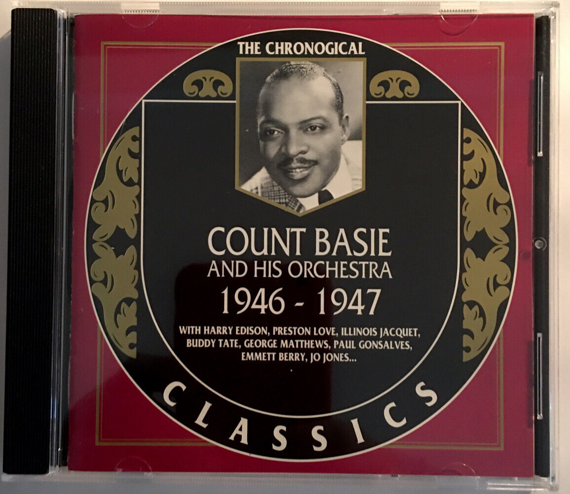 1946-1947 Count Basie Left Side Cut IMPORT FRANCE RARE CD  