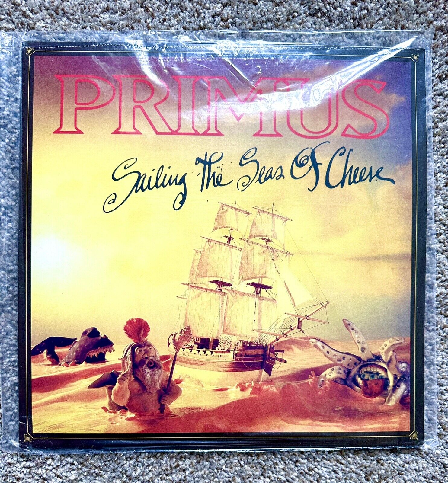 Primus Sailing the Seas Of Cheese Vinyl LP BRAND NEW SEALED In Shrink RARE OOP