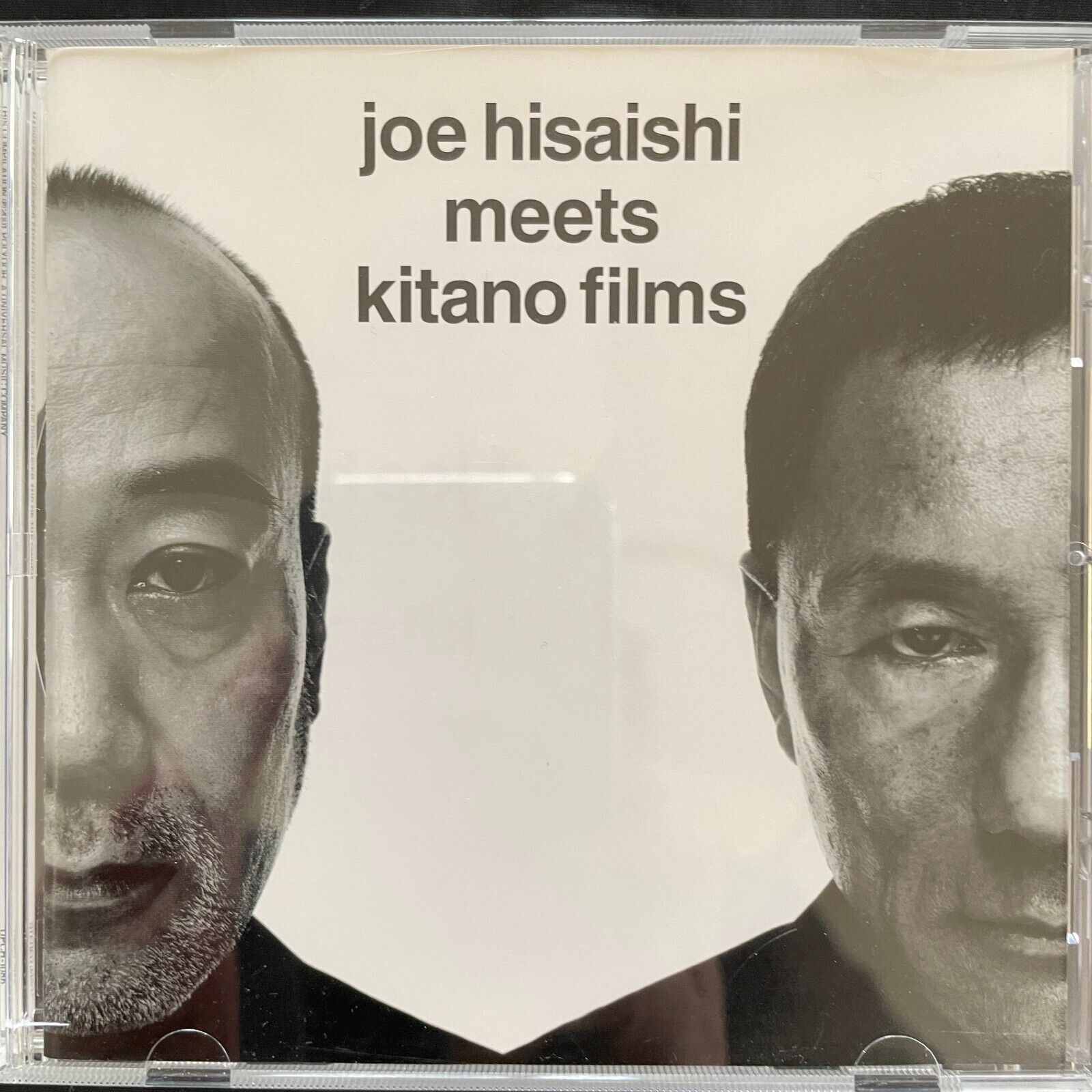COA AUTOGRAPH Joe Hisaishi CD  Signed JAPAN