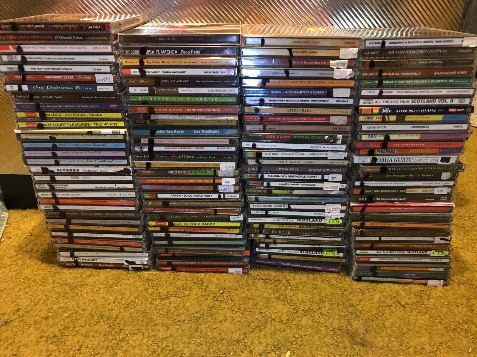 MEGA LOT of 120 CDs - WORLD MUSIC - Special Interest - Nice Collection - RARE