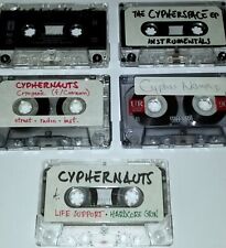 CYPHERNAUTS 5 RAP DEMO TAPE CASSETTE COMMON DJ STUDIO 90S INSTRUMENTAL EP 12