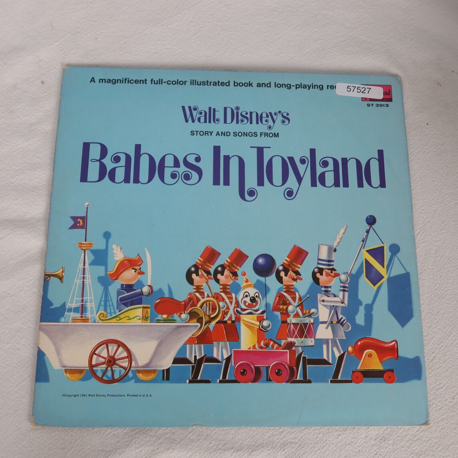 Walt Disney Babes In Toyland With Booklet DISNEYLAND St 3913 LP Vinyl Record Al