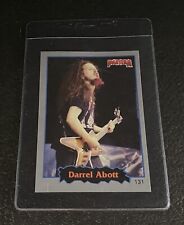 Dimebag Darrell Pantera Guitar Sticker 1997 Argentina International Rock Cards picture