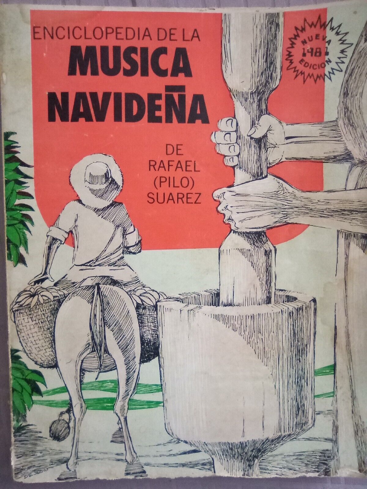 PUERTO RICO/ ENCICLOPEDIA DE LA MÚSICA NAVIDEÑA De RAFAEL (PILO) SUÁREZ 1981