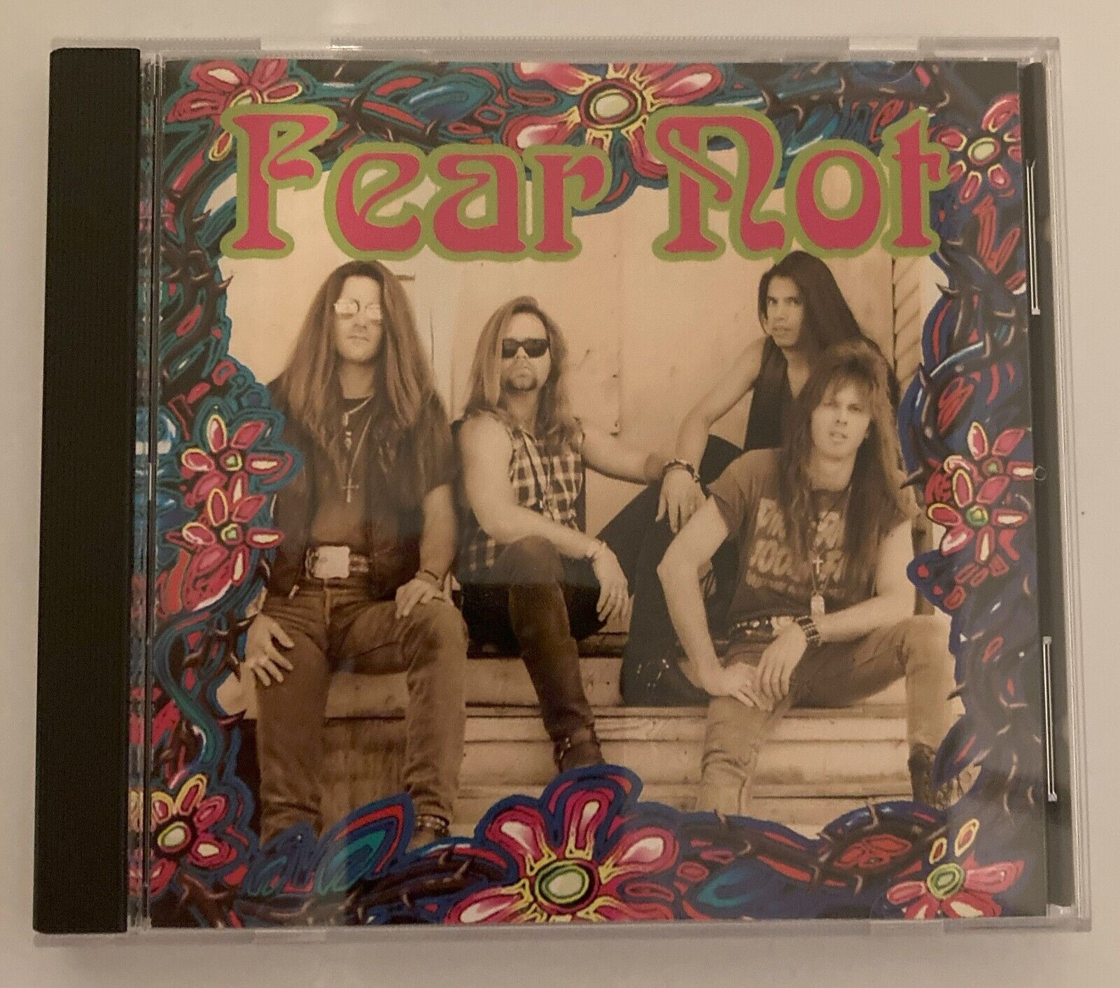 FEAR NOT 1993 SELF-TITLED CD OOP WORD/PAKADERM PRINT 10TRAX-VERY NICE