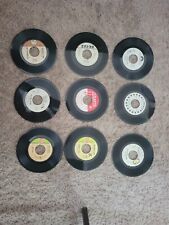 (9) Vintage 45 Records Rare White Labels - Radio Station/DJ/Audition Promos  picture
